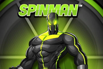 Spinman slot logo