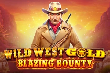 Wild West Gold Blazing Bounty slot logo