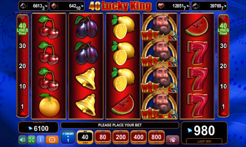 40 Lucky King Slot Free Play Review Egt Slot