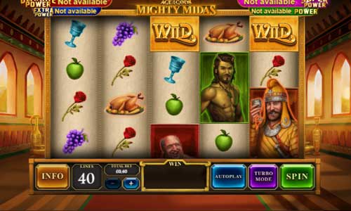 Age of the Gods Mighty Midas gameplay