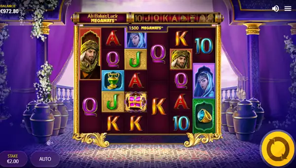Ali Babas Luck Megaways gameplay