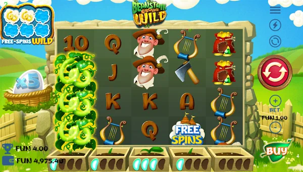 Beanstalk Grows Wild gameplay