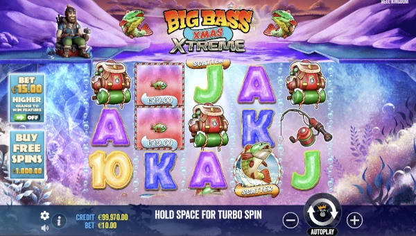 Big Bass Xmas Xtreme gameplay