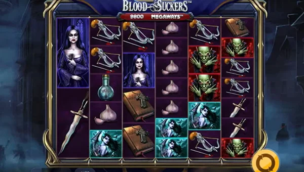 Blood Suckers Megaways gameplay