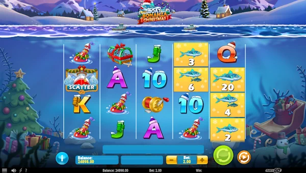 Boat Bonanza Christmas gameplay