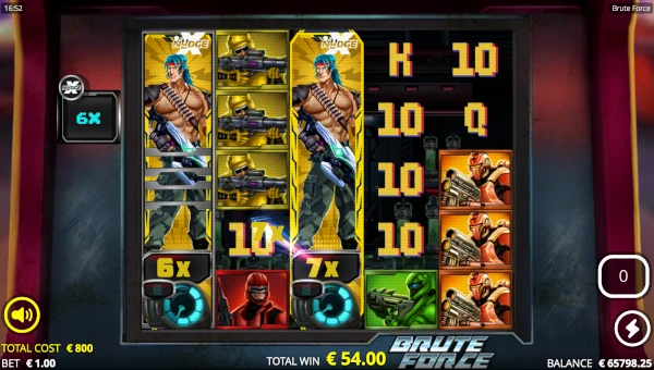 Brute Force bonus game