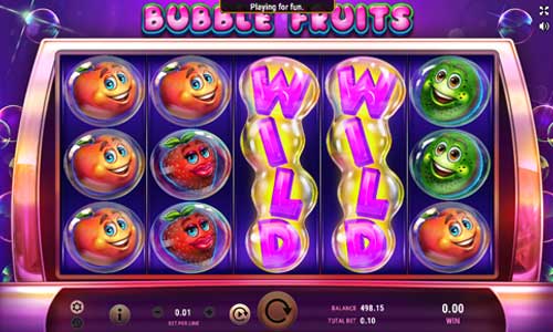 Bubble Fruits gameplay
