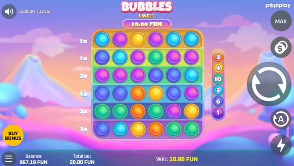 Bubbles gameplay