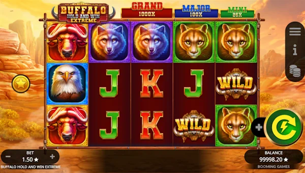 Buffalo Hold and Win Extreme gameplay