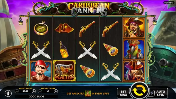 Caribbean Cannons gameplay