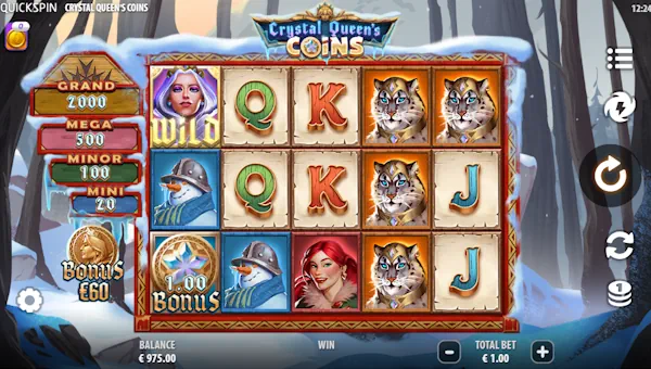 Crystal Queens Coins gameplay