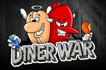 Diner War slot logo