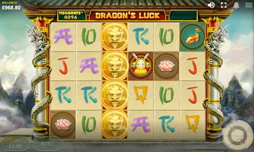 Dragons Luck Megaways gameplay