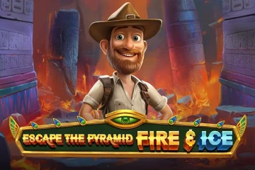 Escape the Pyramid Fire and Ice slot logo