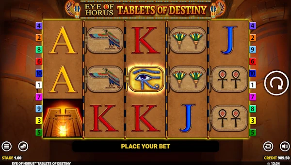 Eye of Horus Tablets of Destiny gameplay