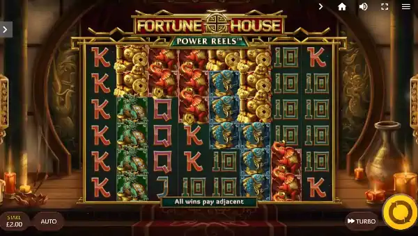 Fortune House Power Reels gameplay