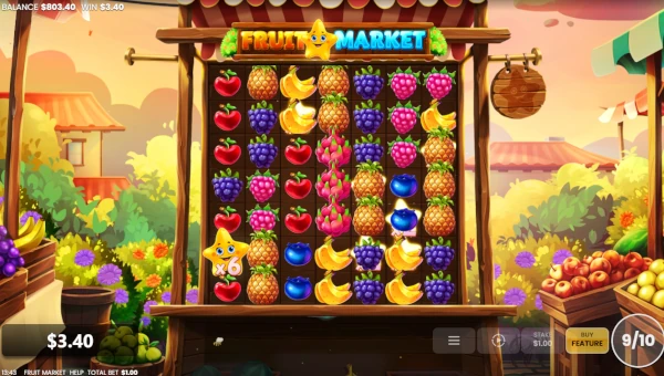 Fruit Market bonus game