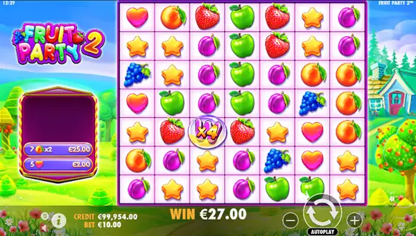 Fruit Party 2 gameplay
