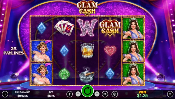 Glam Cash gameplay