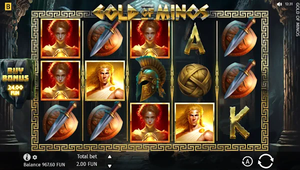 Gold of Minos gameplay
