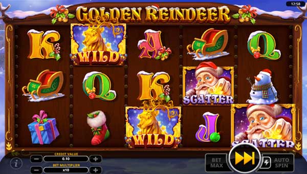 Golden Reindeer gameplay