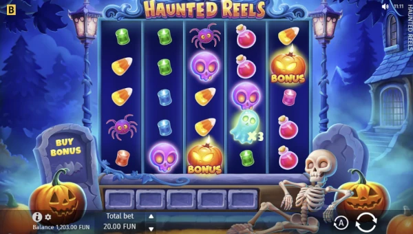 Haunted Reels gameplay