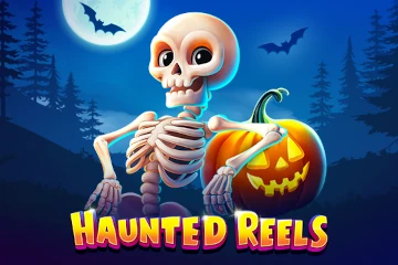 Haunted Reels slot logo