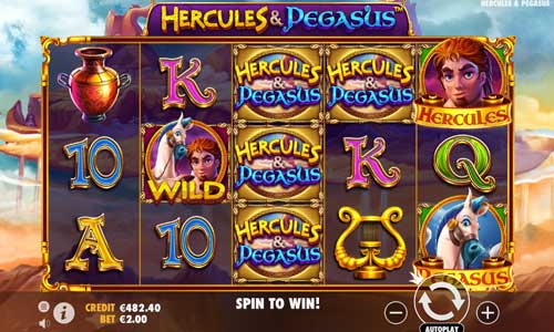 Hercules and Pegasus gameplay