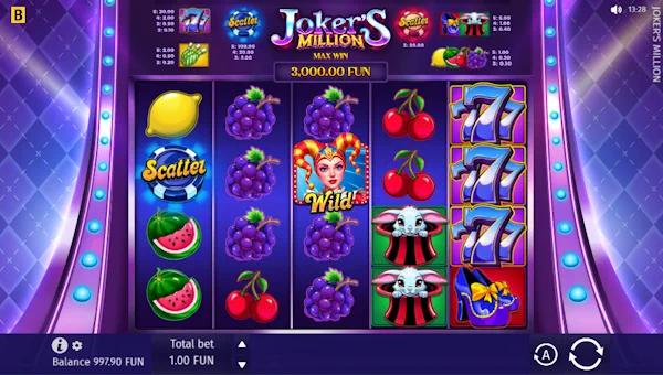 Jokers Million gameplay