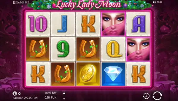 Lucky Lady Moon gameplay