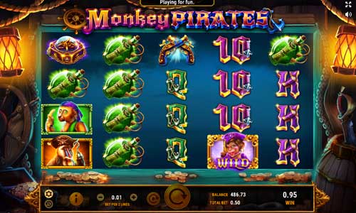 Monkey Pirates gameplay