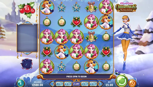 Moon Princess Christmas Kingdom gameplay