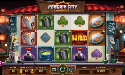 Penguin City gameplay