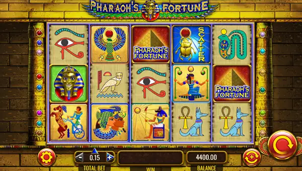 Pharaohs Fortune gameplay