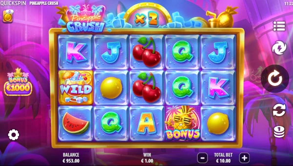 Pineapple Crush gameplay