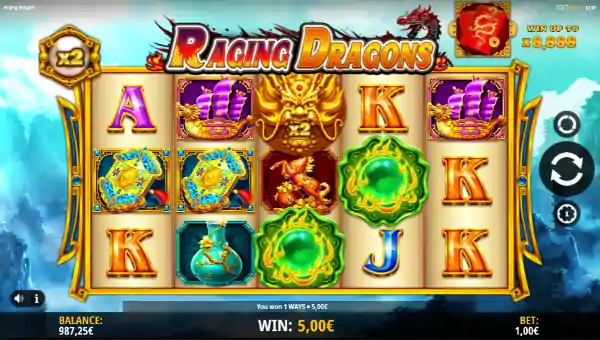 Raging Dragons gameplay