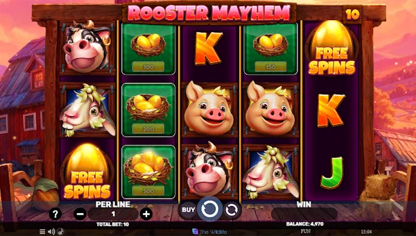 Rooster Mayhem gameplay