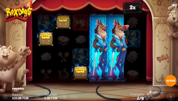 RoxDogs bonus game