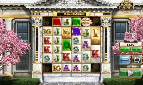 Royal Mint Megaways gameplay