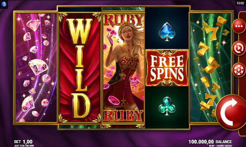 Ruby Casino Queen gameplay