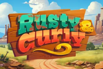 Rusty and Curly slot logo