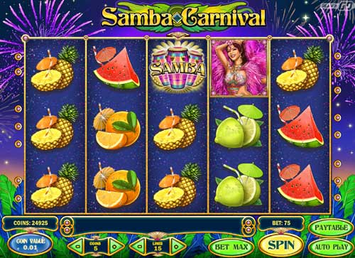 Samba Carnival gameplay