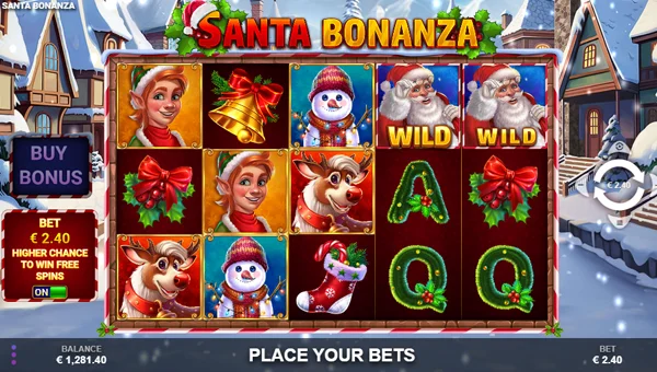 Santa Bonanza gameplay