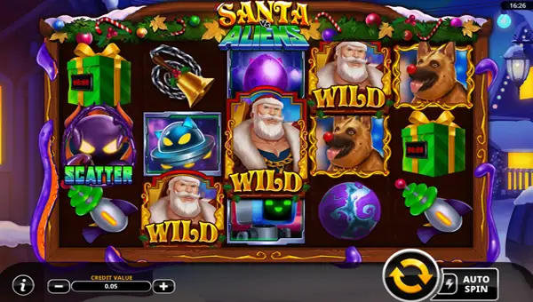 Santa vs Aliens gameplay