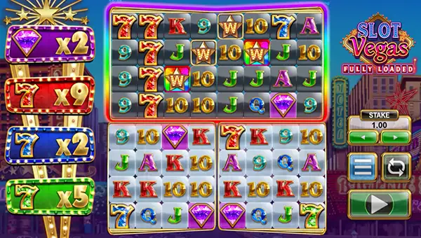 Slot Vegas Fully Loaded gameplay
