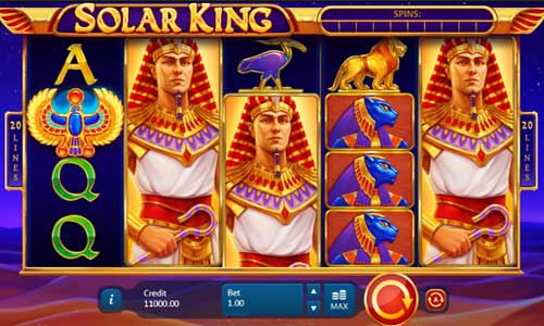 Solar King gameplay