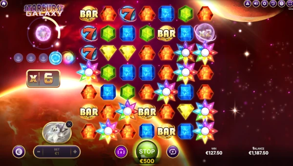 Starburst Galaxy bonus game