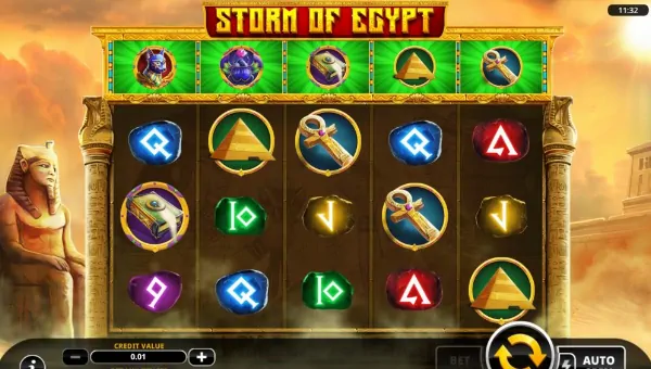 Storm of Egypt gameplay