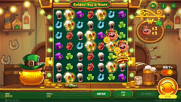 The Golden Pot and Pints gameplay