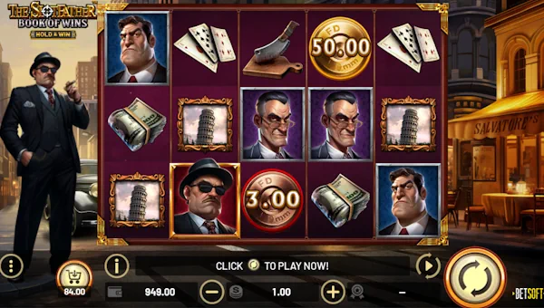 The Slotfather Book of Wins gameplay